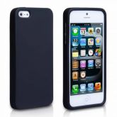 Capa Case Silicone P/ Iphone 5g Preto
